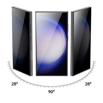 Galaxy S24 Ultra Benks Ultra Shield 0.3mm Privacy Ekran Koruyucu + Kolay Uygulama Aparatlı Siyah