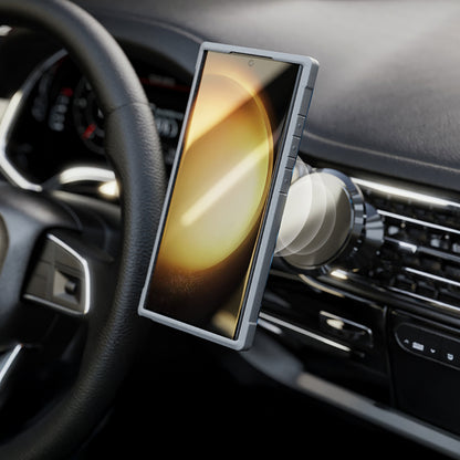 Galaxy S24 Ultra Kılıf M-safe Şarj Özellikli Airbagli Raptic Shield Serisi Şeffaf Arka Yüzey Kapak Colorful