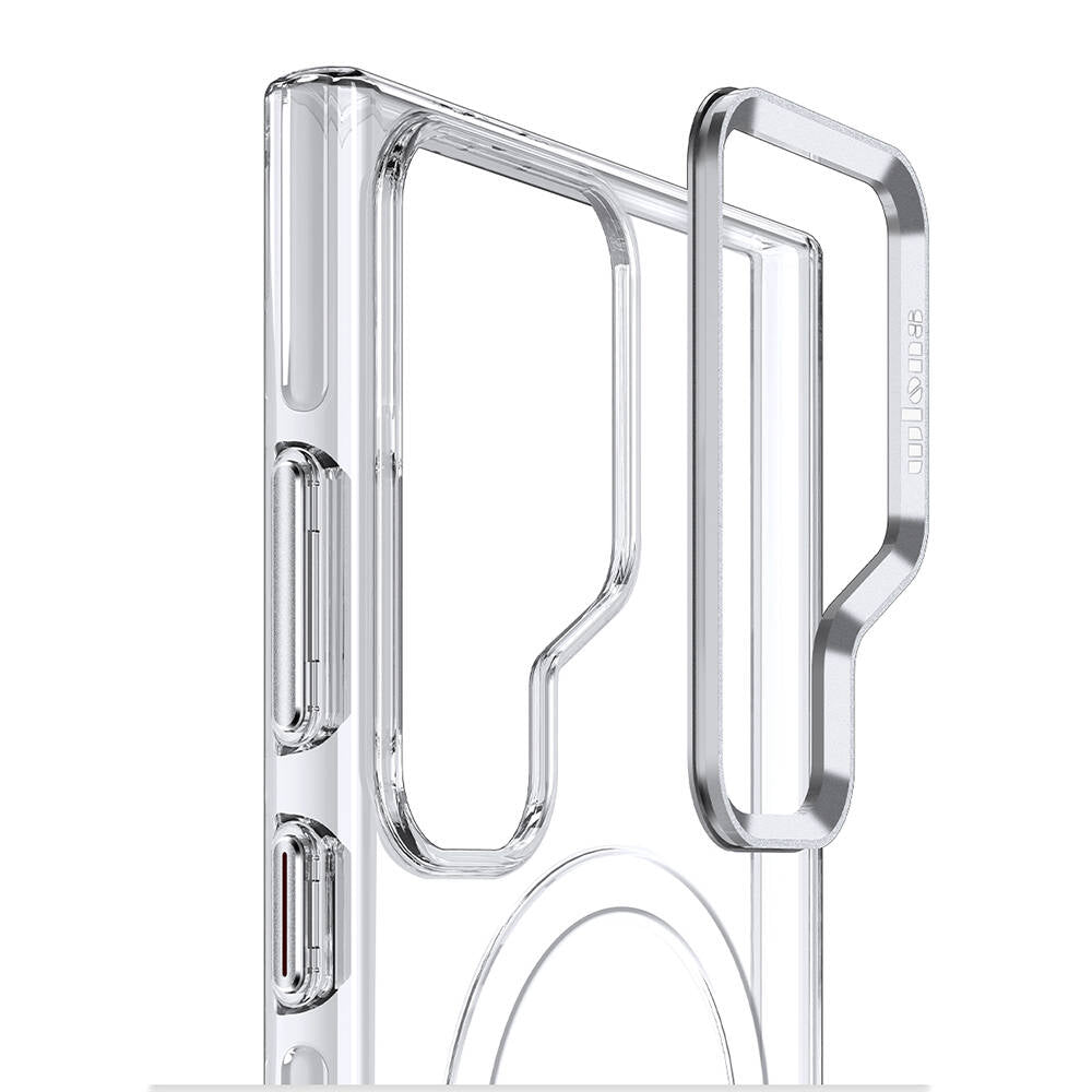 Galaxy S24 Ultra Kılıf M-safe Şarj Özellikli Wlons Efsane Kapak Renksiz