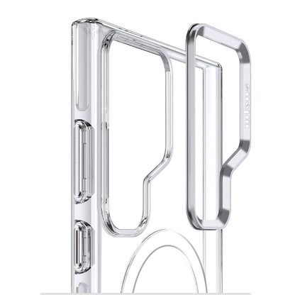 Galaxy S24 Ultra Kılıf M-safe Şarj Özellikli Wlons Efsane Kapak Renksiz