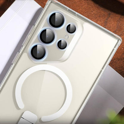 Galaxy S24 Ultra Wiwu LG-008 Lens Guard Darbelere Karşı Dayanıklı Kamera Lens Koruyucu Şeffaf