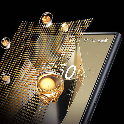 Galaxy S24 Ultra Wiwu Wi-GT012 iVista Darbeye Karşı Dayanıklı HD Temperli Cam Ekran Koruyucu Siyah