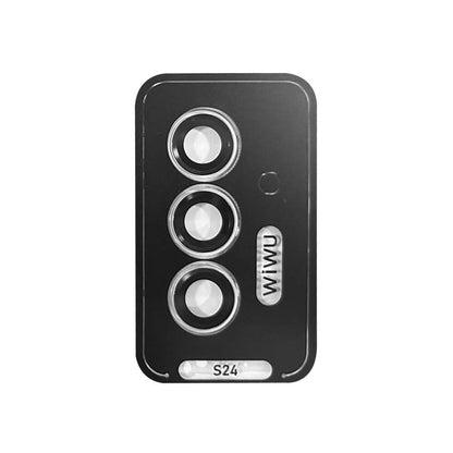 Galaxy S24 Wiwu LG-008 Lens Guard Darbelere Karşı Dayanıklı Kamera Lens Koruyucu Şeffaf