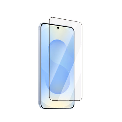 Galaxy S25 CaseWorld 0.25mm HD 3D Temperli Cam Ekran Koruyucu + Uygulama Aparatlı Şeffaf