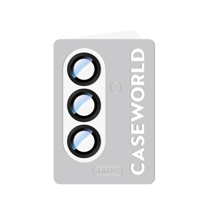 Galaxy S25 CaseWorld Alloy Serisi Oleofobik Anti Reflective Kamera Lens Koruyucu Yeşil