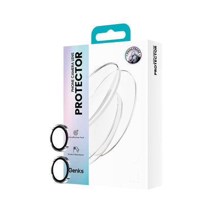 Galaxy S25 Edge Benks Glass Warrior Kolay Uygulama Aparatlı Kamera Lens Koruyucu Şeffaf