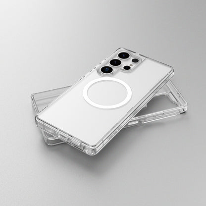 Galaxy S25 Kılıf M-safe Şarj Özellikli Amazingthing Minimal Serisi Kapak Şeffaf