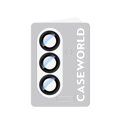 Galaxy S25 Plus CaseWorld Alloy Serisi Oleofobik Anti Reflective Kamera Lens Koruyucu Yeşil