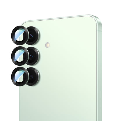 Galaxy S25 Plus CaseWorld Alloy Serisi Oleofobik Anti Reflective Kamera Lens Koruyucu Yeşil