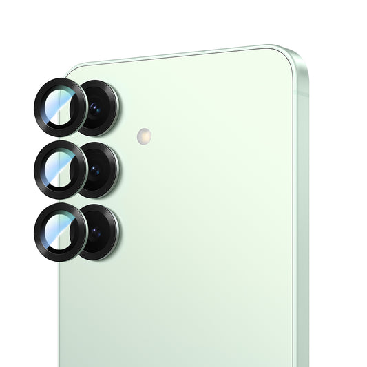 Galaxy S25 Plus CaseWorld Alloy Serisi Oleofobik Anti Reflective Kamera Lens Koruyucu Yeşil