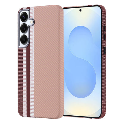 Galaxy S25 Plus Kılıf M-safe Şarj Özellikli Karbon Fiber Görünümlü Zore Nekst Kapak