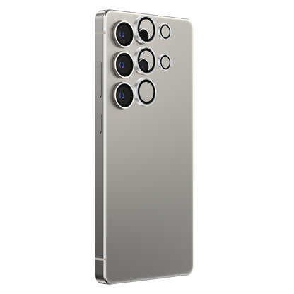 Galaxy S25 Ultra Amazingthing Titan Safir Kamera Lens Koruyucu + Kolay Uygulama Aparatlı Gümüş