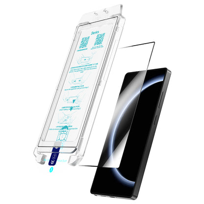 Galaxy S25 Ultra Benks Glass Warrior AR (Anti Reflective) Ekran Koruyucu + Kolay Uygulama Aparatlı Siyah