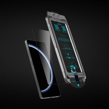 Galaxy S25 Ultra Benks Glass Warrior AR (Anti Reflective) Ekran Koruyucu + Kolay Uygulama Aparatlı Siyah