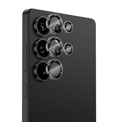 Galaxy S25 Ultra Benks Glass Warrior Kolay Uygulama Aparatlı Kamera Lens Koruyucu Şeffaf