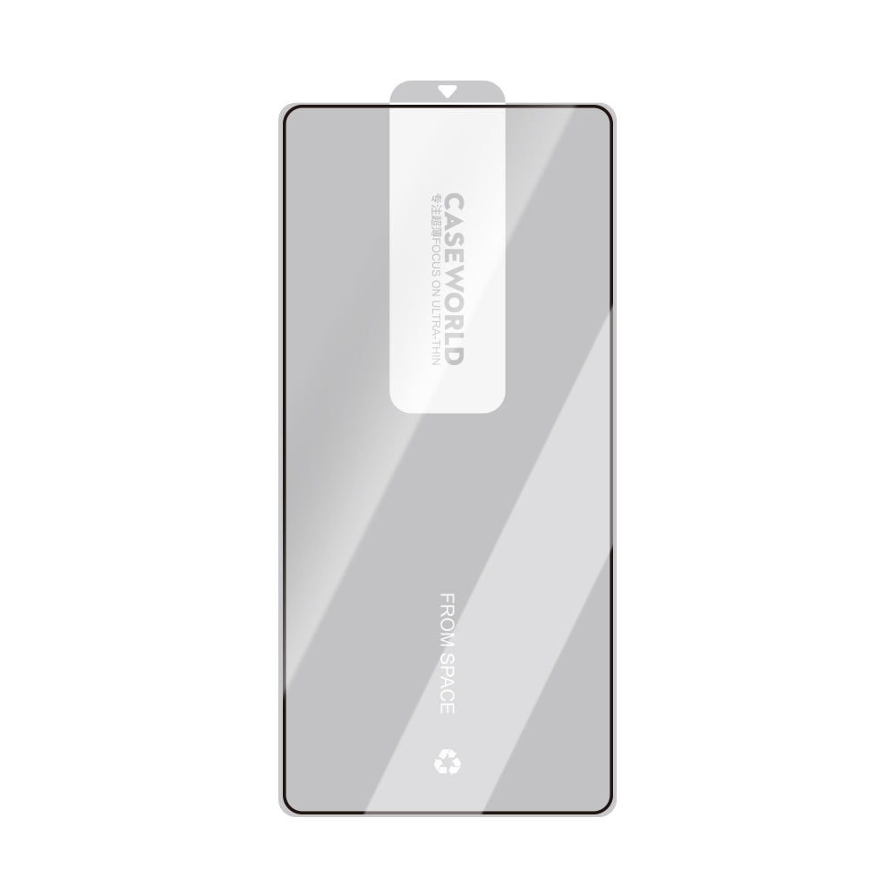 Galaxy S25 Ultra CaseWorld 0.25mm HD 3D Temperli Cam Ekran Koruyucu + Uygulama Aparatlı Şeffaf