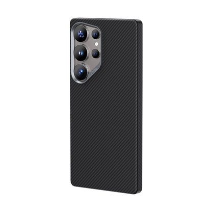 Galaxy S25 Ultra Kılıf Benks M-safe Şarj Özellikli Magnetik ArmorAir 600D Kevlar Fiber Kapak Siyah