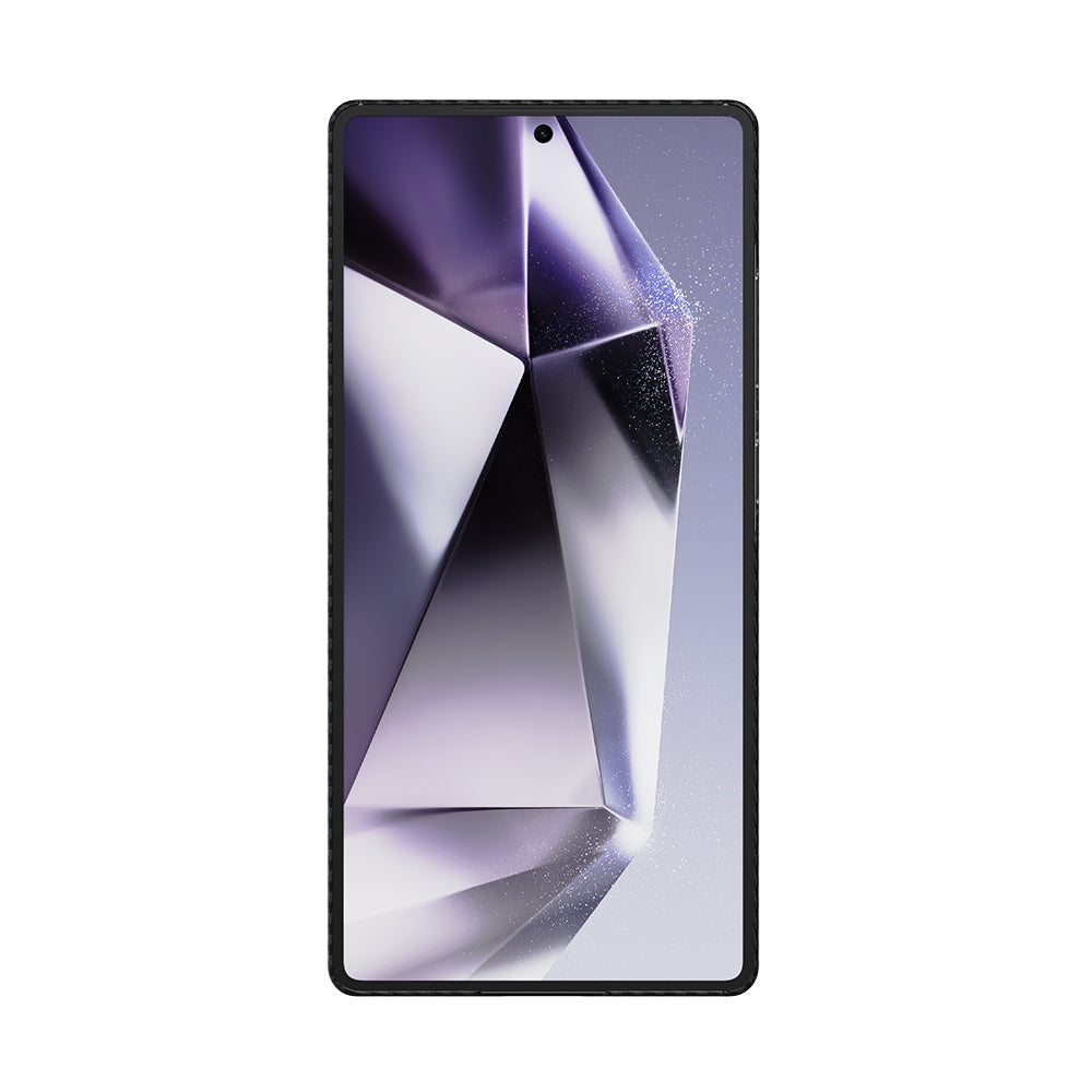 Galaxy S25 Ultra Kılıf M-safe Şarj Özellikli 600D Metal Kamera Çerçeveli Raptic Aramid Fiber Serisi Kapak Siyah