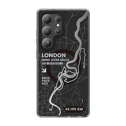 Galaxy S25 Ultra Kılıf M-safe Şarj Özellikli Benks Dynamic City Serisi Kapak Yeşil