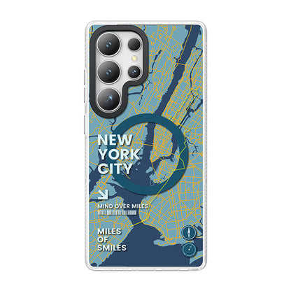 Galaxy S25 Ultra Kılıf M-safe Şarj Özellikli Benks Dynamic City Serisi Kapak Yeşil