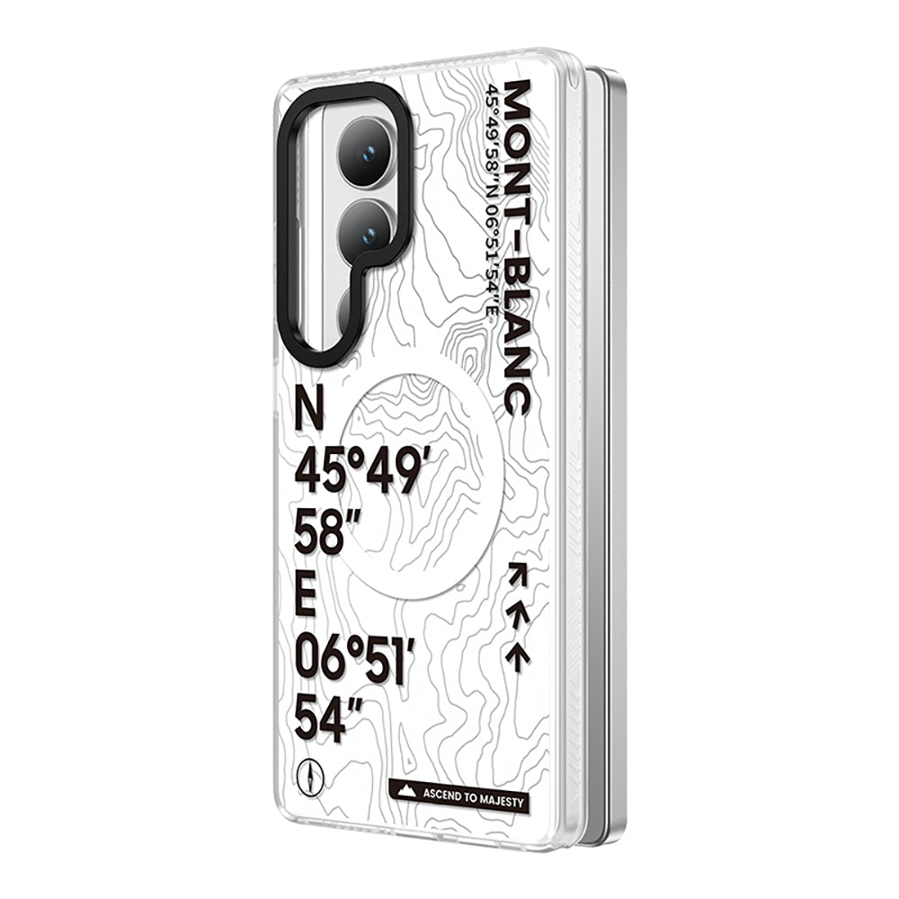 Galaxy S25 Ultra Kılıf M-safe Şarj Özellikli Benks Dynamic Summit Serisi Kapak Beyaz