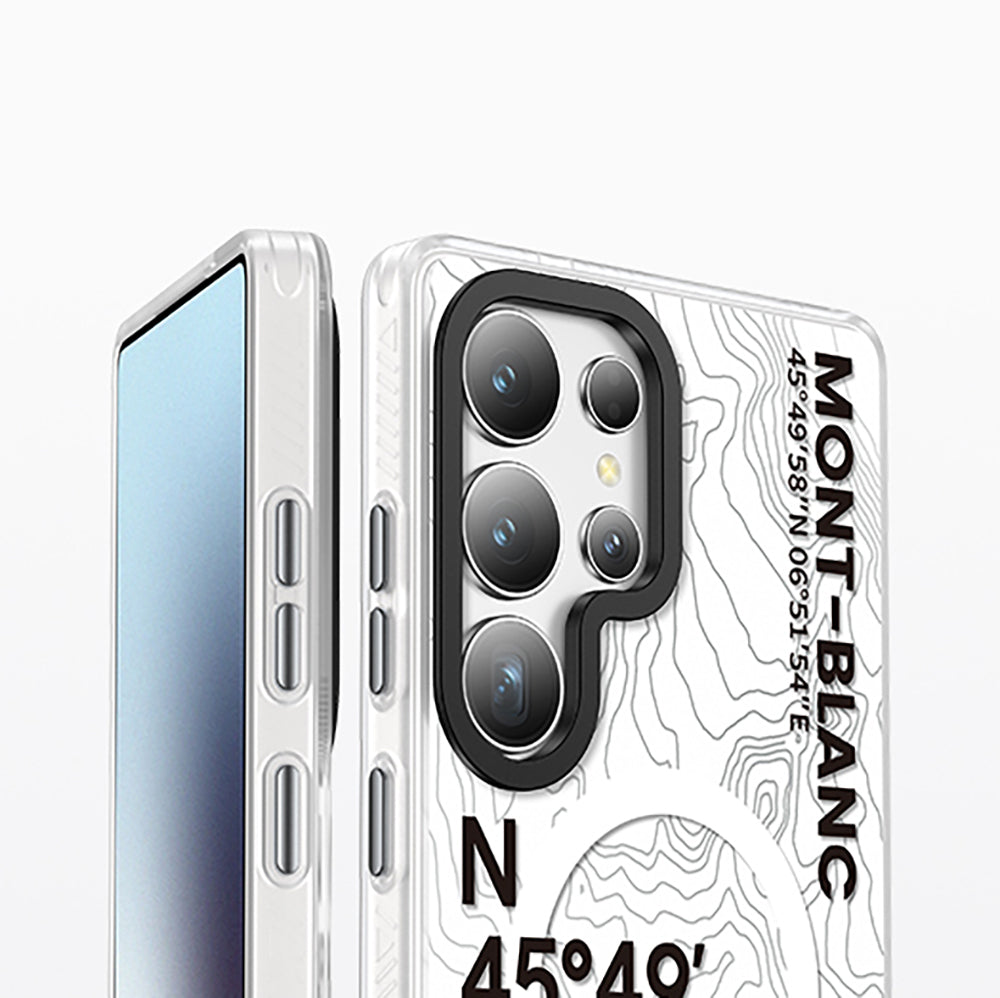 Galaxy S25 Ultra Kılıf M-safe Şarj Özellikli Benks Dynamic Summit Serisi Kapak Beyaz