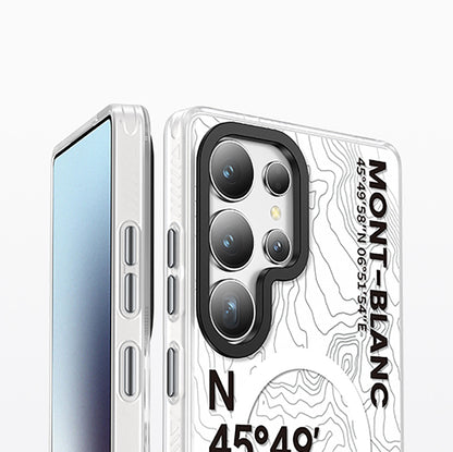 Galaxy S25 Ultra Kılıf M-safe Şarj Özellikli Benks Dynamic Summit Serisi Kapak Beyaz