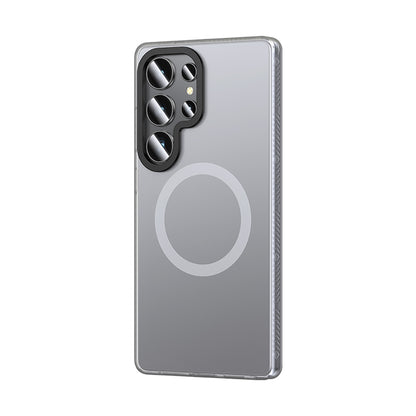 Galaxy S25 Ultra Kılıf M-safe Şarj Özellikli Benks Lucid Armor Kapak Titanyum