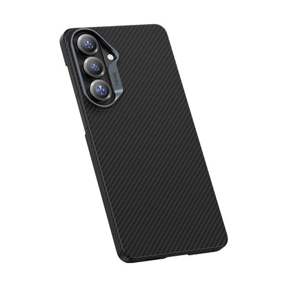 Galaxy S26 Kılıf Benks M-safe Şarj Özellikli Magnetik ArmorAir 600D Kevlar Karbon Fiber Kapak