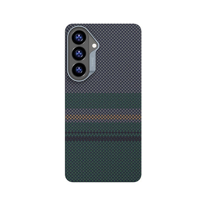 Galaxy S26 Kılıf M-safe Şarj Özellikli Karbon Fiber Tasarımlı Benks Aurora ArmorAir Kevlar Kapak