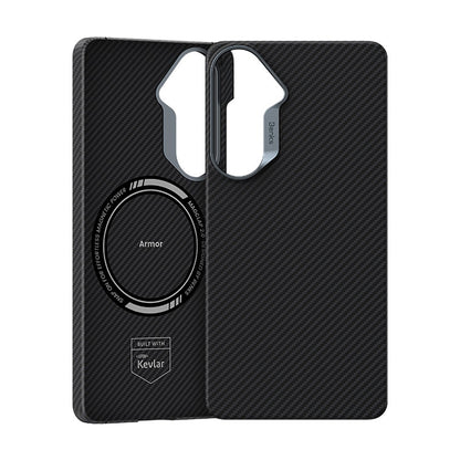 Galaxy S26 Plus Kılıf Benks M-safe Şarj Özellikli Magnetik ArmorAir 600D Kevlar Karbon Fiber Kapak