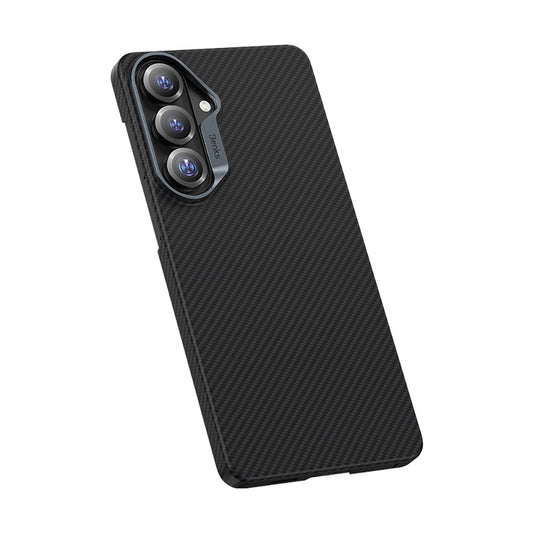 Galaxy S26 Plus Kılıf Benks M-safe Şarj Özellikli Magnetik ArmorAir 600D Kevlar Karbon Fiber Kapak