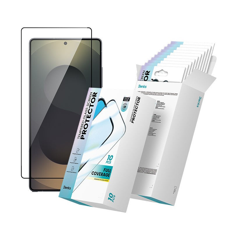 Galaxy S26 Ultra Hidrofobik Ve Oleofobik Özellikli Benks 0.3mm Air Shield Ekran Koruyucu 10'lu Paket