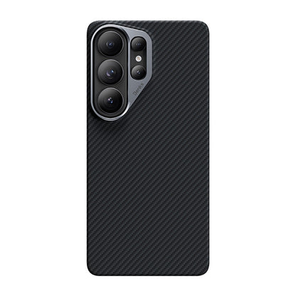 Galaxy S26 Ultra Kılıf Benks M-safe Şarj Özellikli Magnetik ArmorAir 600D Kevlar Karbon Fiber Kapak