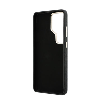 Galaxy S26 Ultra Kılıf Guess Orjinal Lisanslı Grained Yazı ve 4G Büyük Metal Logolu Kapak