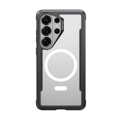 Galaxy S26 Ultra Kılıf M-safe Şarj Özellikli Airbagli Raptic Shield Serisi Şeffaf Arka Yüzey Kapak