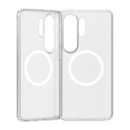 Galaxy S26 Ultra Kılıf M-safe Şarj Özellikli Benks Magnetik Crystal Serisi Şeffaf Kapak
