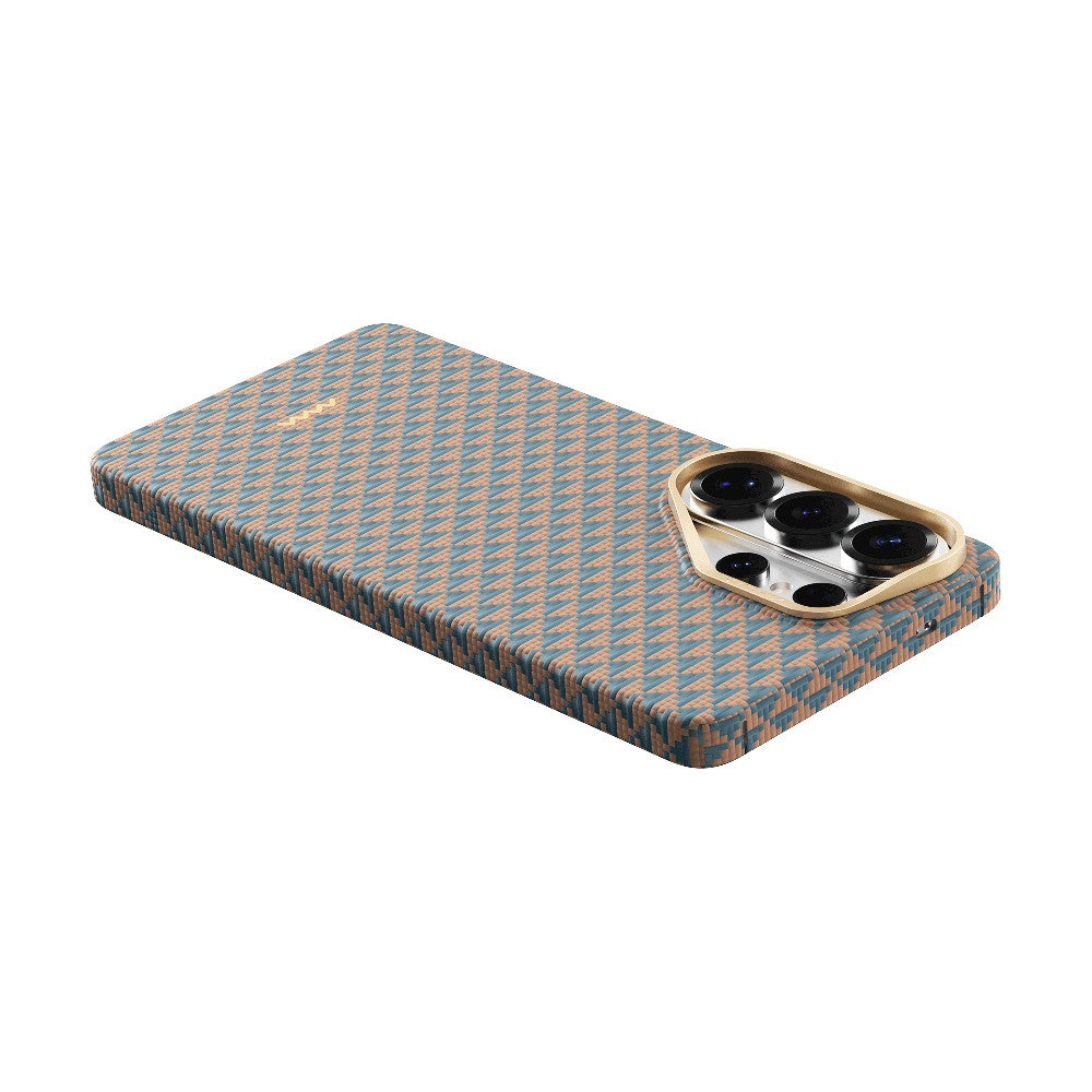 Galaxy S26 Ultra Kılıf M-safe Şarj Özellikli Raptic Aramid Skin Origin Serisi Karbon Kapak