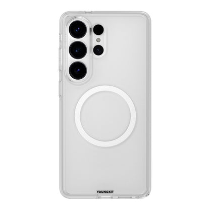 Galaxy S26 Ultra Kılıf M-safe Şarj Özellikli Youngkit Clear Serisi Kapak