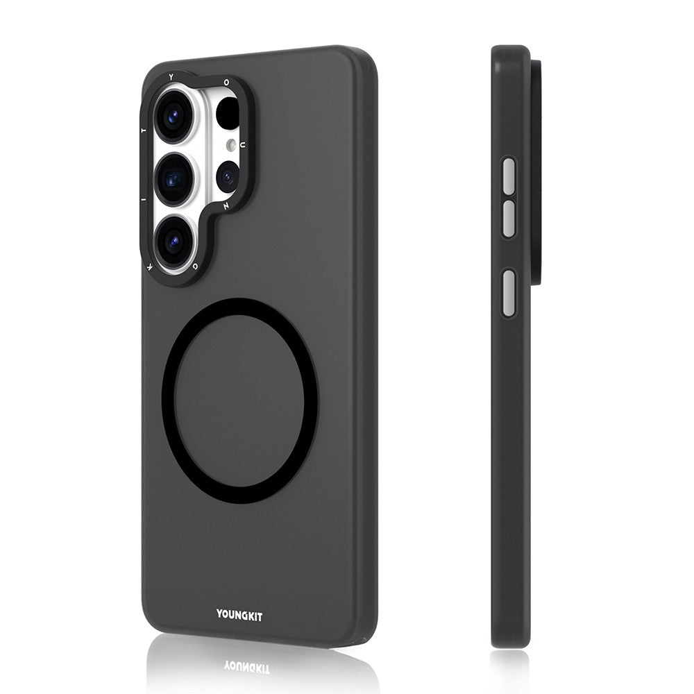 Galaxy S26 Ultra Kılıf M-safe Şarj Özellikli Youngkit Hidden Sand Serisi Kapak