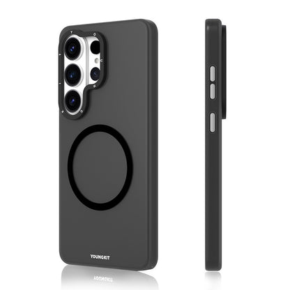 Galaxy S26 Ultra Kılıf M-safe Şarj Özellikli Youngkit Hidden Sand Serisi Kapak