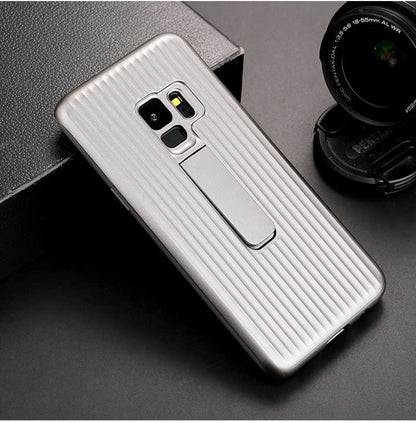 Galaxy S9 Kılıf Zore Wave Standlı Mıknatıslı Kapak