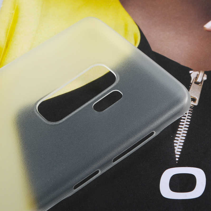 Galaxy S9 Plus Kılıf Benks Lollipop Protective Kapak Transparan Beyaz