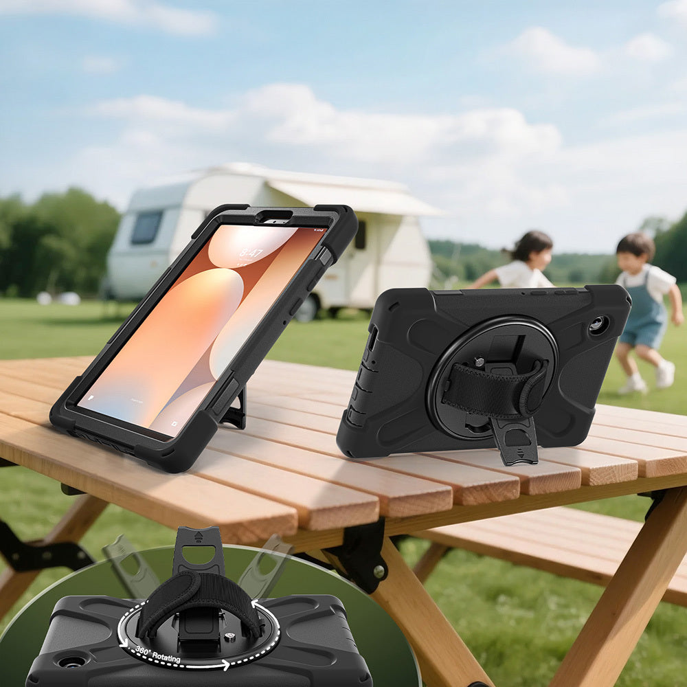 Galaxy Tab A11 Zore Defender Tablet Silikon Siyah