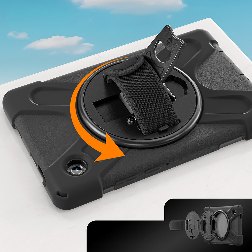 Galaxy Tab A11 Zore Defender Tablet Silikon Siyah