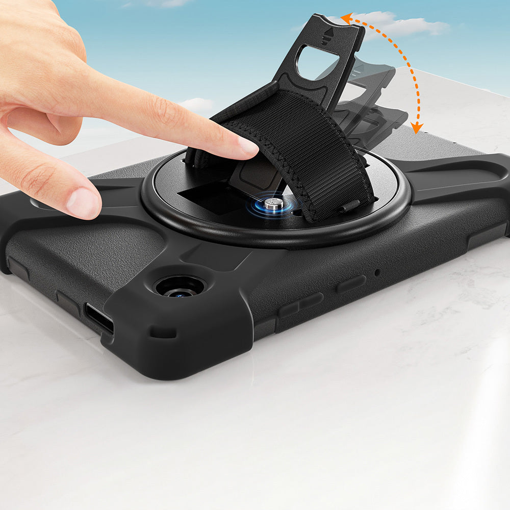 Galaxy Tab A11 Zore Defender Tablet Silikon Siyah