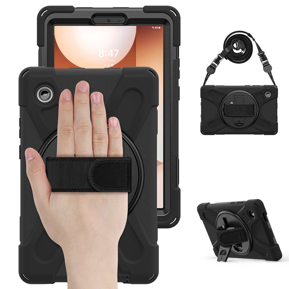 Galaxy Tab A11 Zore Defender Tablet Silikon Siyah