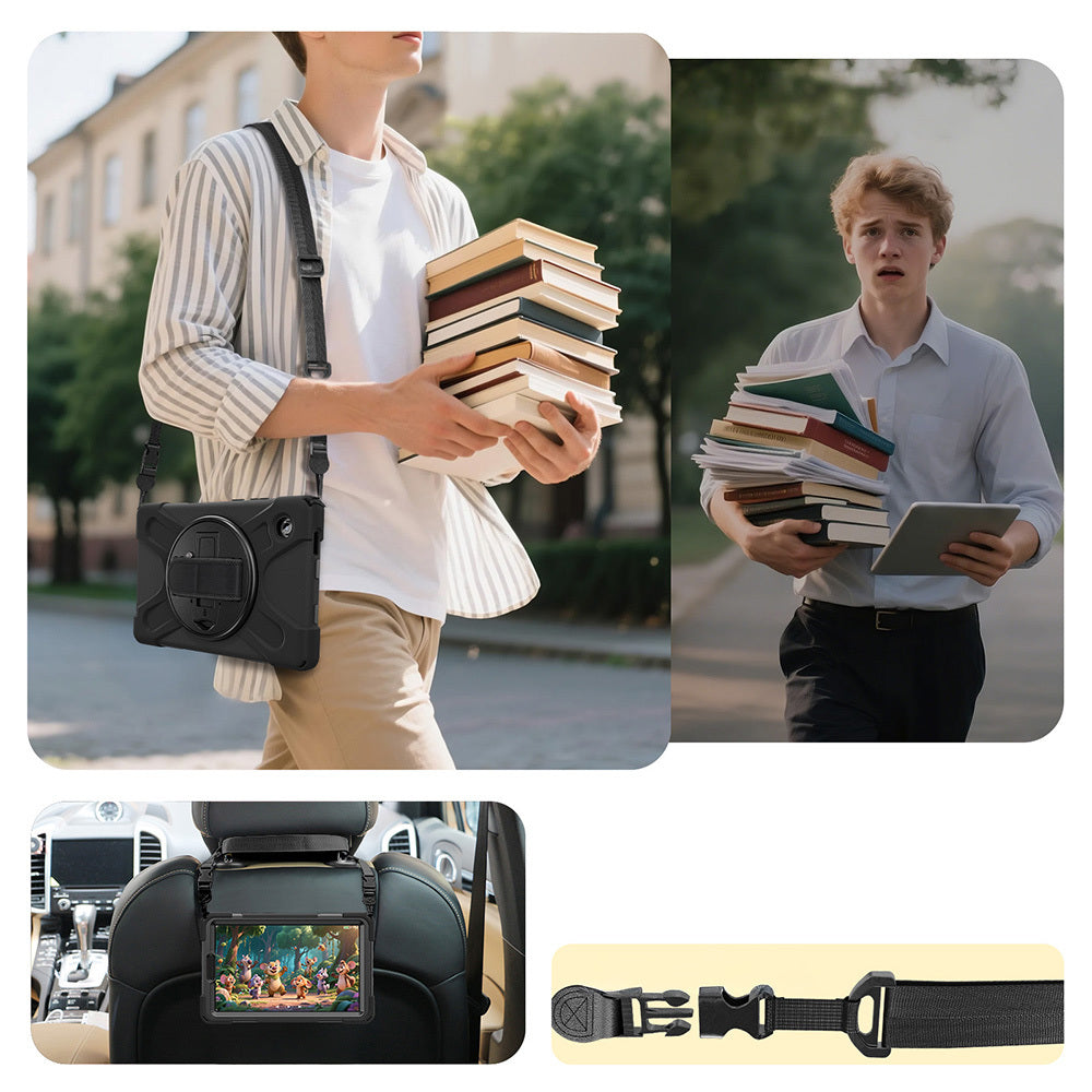 Galaxy Tab A11 Zore Defender Tablet Silikon Siyah