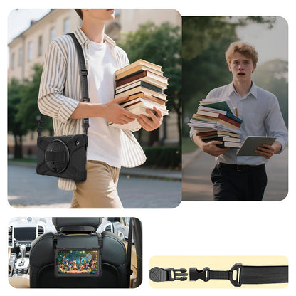 Galaxy Tab A11 Zore Defender Tablet Silikon Siyah