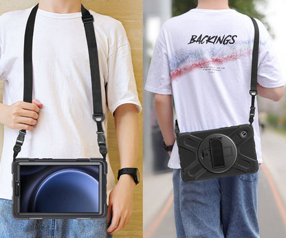 Galaxy Tab A9 Zore Defender Tablet Silikon Siyah